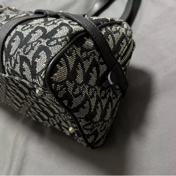 AUTHENTIC Vintage Dior Oblique Pattern Bag Y2K - Picture 7 of 10